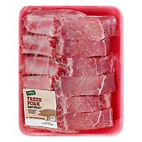 Signature Farms Pork Loin Country Style Rib Value Pack - 4 Lb - Image 1