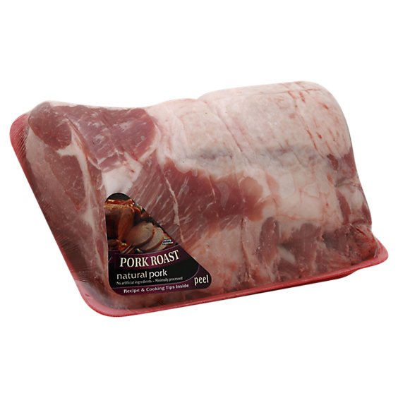 Meat Counter Pork Loin Rib Half Sliced - 10 LB