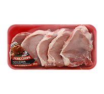 Pork Chop Loin Rib Chops Thin - 1.5 Lb