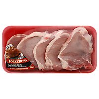 Meat Counter Pork Chop Loin Rib Chops Thin - 1.50 LB - Image 1