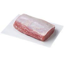 Meat Counter Pork Loin Sirloin Half Sliced - 8 LB