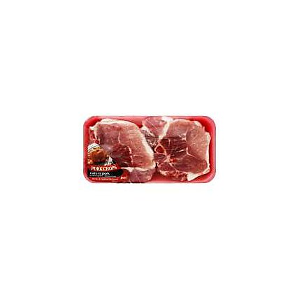 Meat Counter Pork Chops Loin Sirloin Chops - 1.50 LB