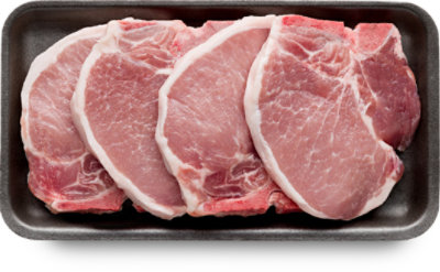 Thin Bone-In Pork Loin Chops - 1.5 Lb - Image 1