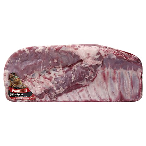 Meat Counter Pork Ribs Spareribs Fresh - 3.50 Lb