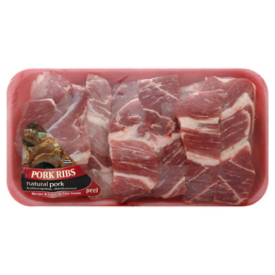 Pork Shoulder Country Style Ribs Boneless - 2 Lb