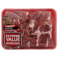 Meat Counter Pork Shoulder Country Style Ribs Boneless Value Pack - 3.50 LB - Image 1