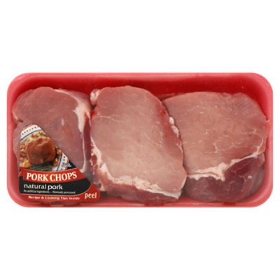 Pork Loin Blade Chop Boneless - 1.5 Lb - Image 1
