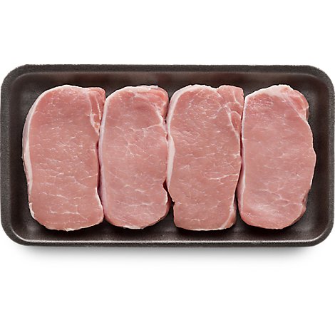 Pork Chop Loin Top Loin Chops Boneless 1 Count - 0.50 LB