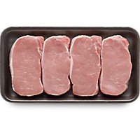 Pork Chop Loin Top Loin Chops Boneless 1 Count - 0.50 Lb - Image 1