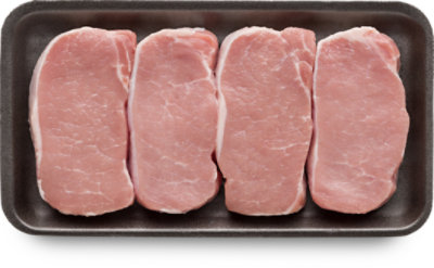 Pork Chop Loin Top Loin Chops Boneless 1 Count 0 50 Lb Safeway