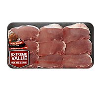 Pork Top Loin Boneless Pork Chop Value Pack - 3.00 Lbs.