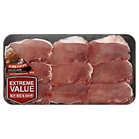 Pork Top Loin Boneless Pork Chop Value Pack - 3.00 Lb - Image 1