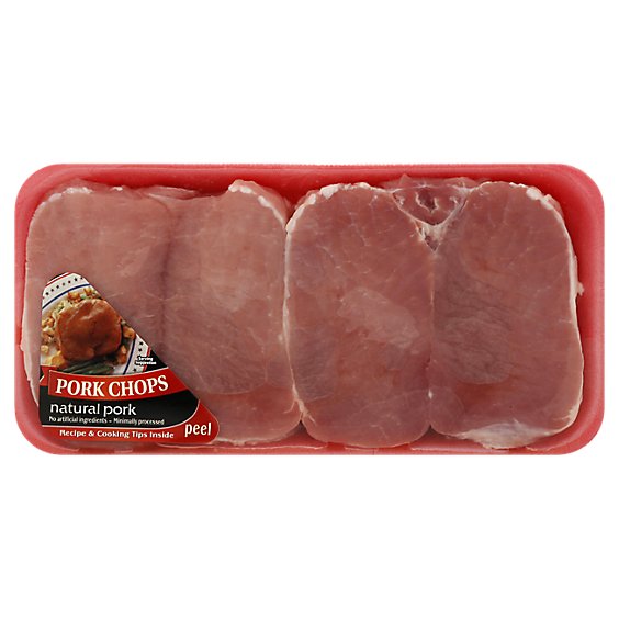 Meat Counter Pork Loin Butterfly Chops - 1.50 LB