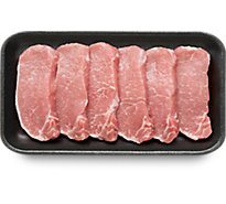 Pork Chop Loin Top Loin Chops Boneless Thin Value Pack - 3 Lb