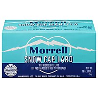 John Morrell Snow Cap Lard - 16 Oz - Image 2