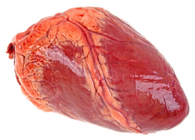 Beef Heart Whole Frozen - 2.00 Lb