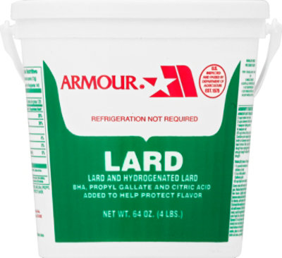 Armour Star Lard Pail - 4 Lb - Image 2