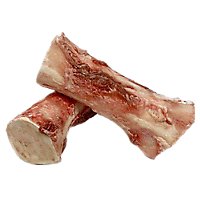 Meat Counter Beef Femur Bones Cut Up - 1 LB - Image 1