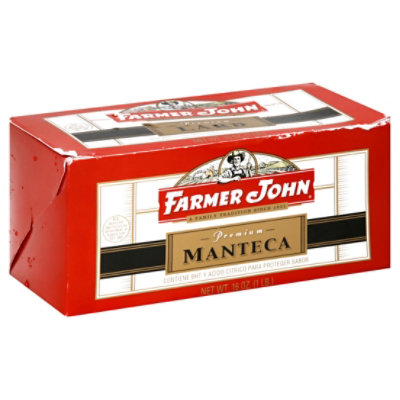 Farmer John Premium Manteca Lard - 16 Oz