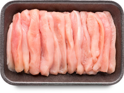 Boneless Skinless Chicken Breast Stir Fry Strips - 1 Lb - Image 1