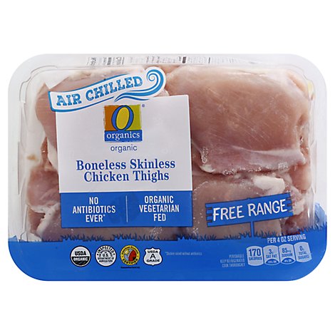 O Organics Organic Boneless Skinless Chicken Thighs - 1 Lb.