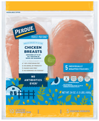 PERDUE Perfect Portions Boneless Skinless Chicken Breasts - 1.5 Lb - Image 2