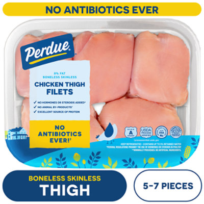 PERDUE Fit & Easy Chicken Thighs Boneless Skinless - 2 Lb - Image 2