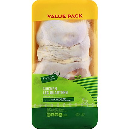 Signature Farms Chicken Leg Quarters Value Pack - 4.50 LB - Image 1