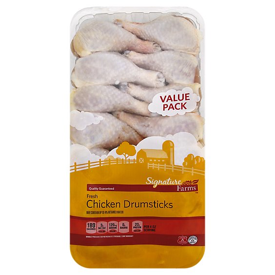 Signature Farms Chicken Drumsticks Value Pack - 5 Lb