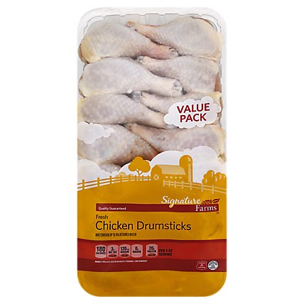 Signature Farms Chicken Drumsticks Value Pack - 5 Lb - Image 1