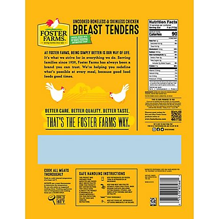 Foster Farms Chicken Breast Tenders Boneless Skinless Frozen - 40 Oz - Image 6