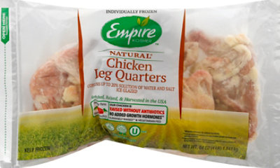 Empire Chicken Legs Frozen Kosher - 4.00 LB - Image 2