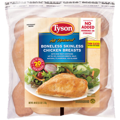 Tyson Chicken Breast Boneless Skinless - 40 Oz - Image 3