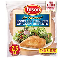 Tyson Chicken Breast Boneless Skinless - 40 Oz