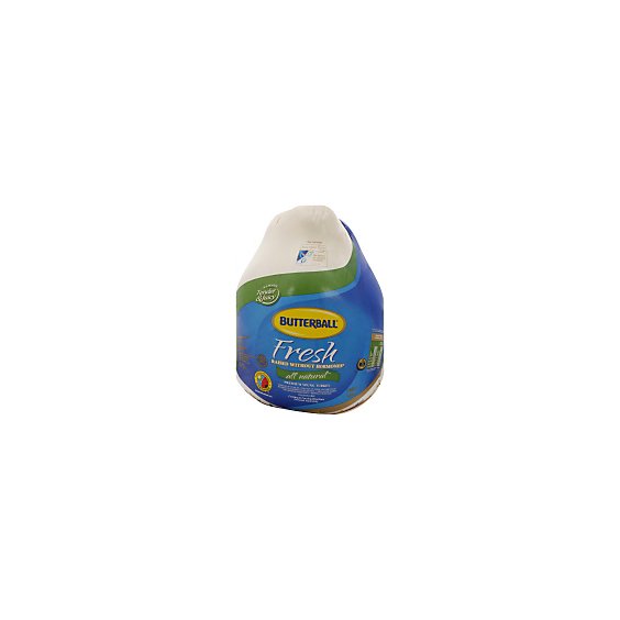 Butterball Whole Turkey Fresh All Natural - Weight Between 10-16 Lb