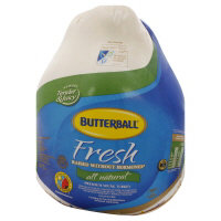 Butterball Whole Turkey Fresh All Natural - Weight Between 10-16 Lb