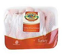 Shady Brook Farms Turkey Wings Portion Fresh - 2.5 Lb