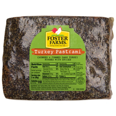 Foster Farms Turkey Pastrami - 1.50 LB