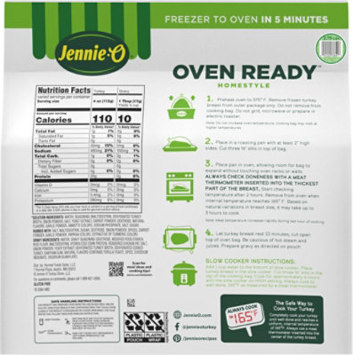 Jennie-O Oven Ready Boneless Turkey Breast Homestyle Frozen - 2.75 Lb - Image 6