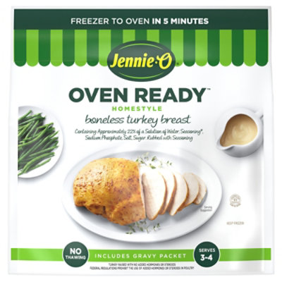 JENNIE-O OVEN READY Whole Turkey, Frozen, 11-13 lb Plastic Bag