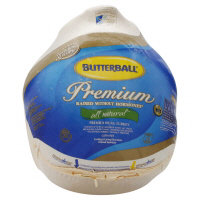 Butterball Whole Turkey Frozen - Weight Between 26-28 Lb