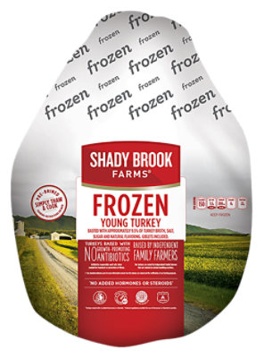 Shady Brook Farms Whole Turkey Tom Frozen - Weight Between 16-20 Lb - Image 1