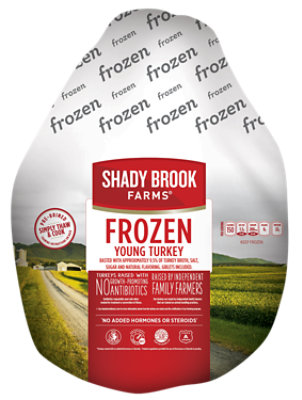 Shady Brook Farms Whole Turkey Tom Frozen - Weight Between 20-24 Lb - Image 1