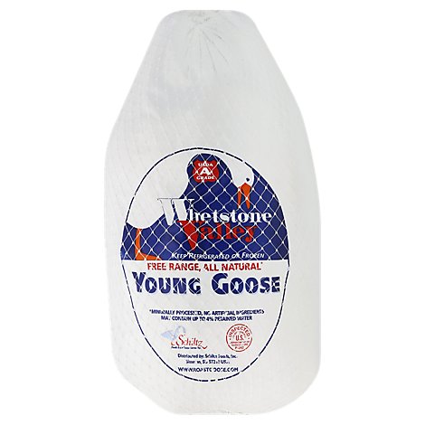 Whetstone Valley Goose Young All Natural Free Range Grade A - 8.5 Lb
