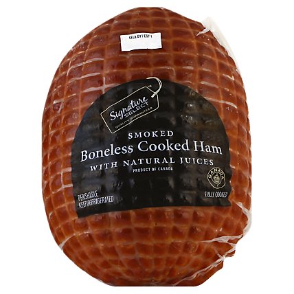 Signature SELECT Ham Whole Boneless - 4 Lb - Image 1