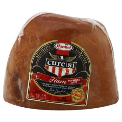 Hormel Cure 81 Ham Mini Half - 3 Lb - Image 1