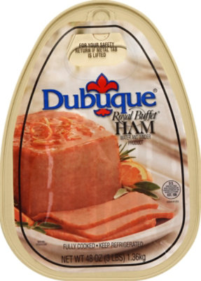 Dubuque Royal Buffet Ham Canned - 3 Lb - Image 2