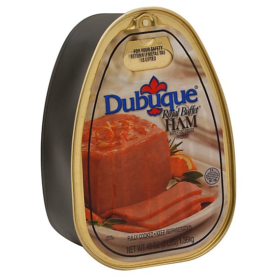 Dubuque Royal Buffet Ham Canned - 3 Lb