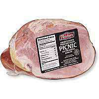 Cooks Pork Shoulder Picnic Half Smoked And Water Product - 1 LB