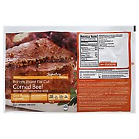 Signature SELECT Beef Corned Beef Bottom Round Flat Cut - 3.25 Lb - Image 1